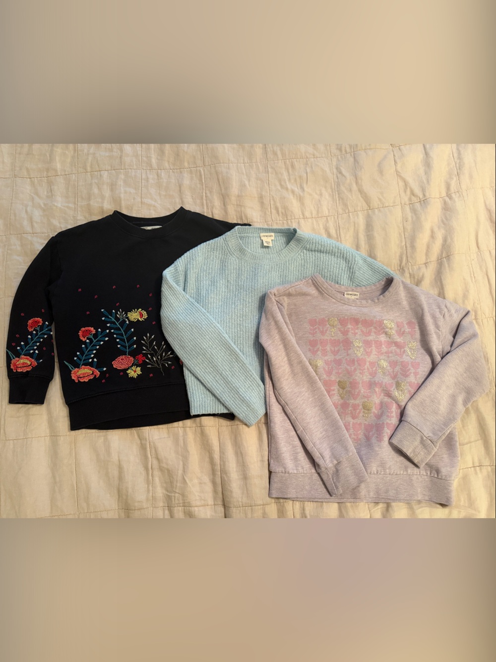 Zara / Crew Cuts lot sweatshirt lot size 8-9